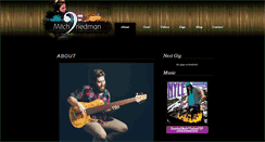 Desktop Screenshot of mitchthebassplayer.com